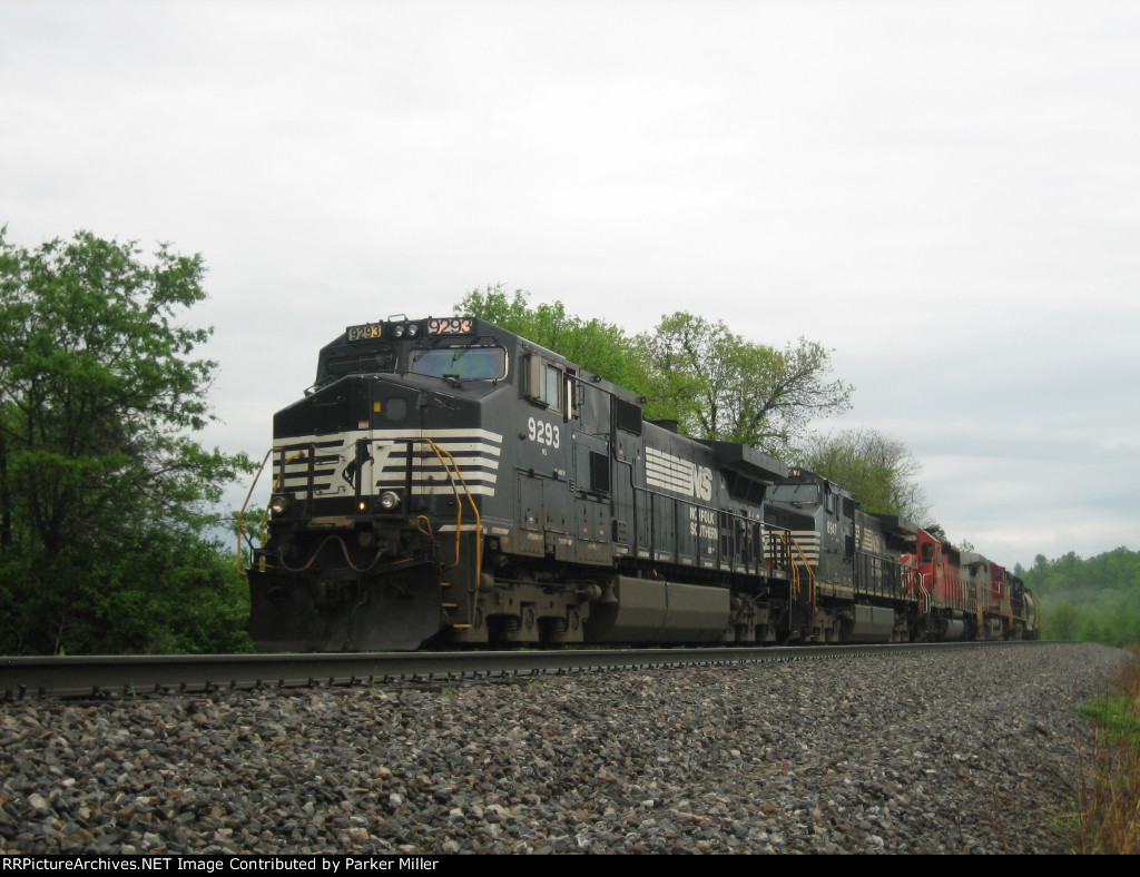 Colorful Consist Awaiting a Crew